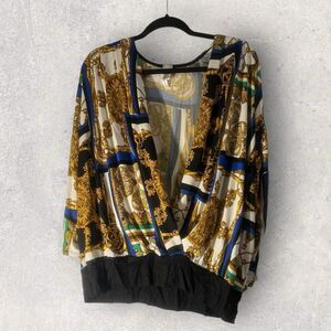 Sweet Mag Fashion 3XL Silky Fashion Top Dolman Sleeves